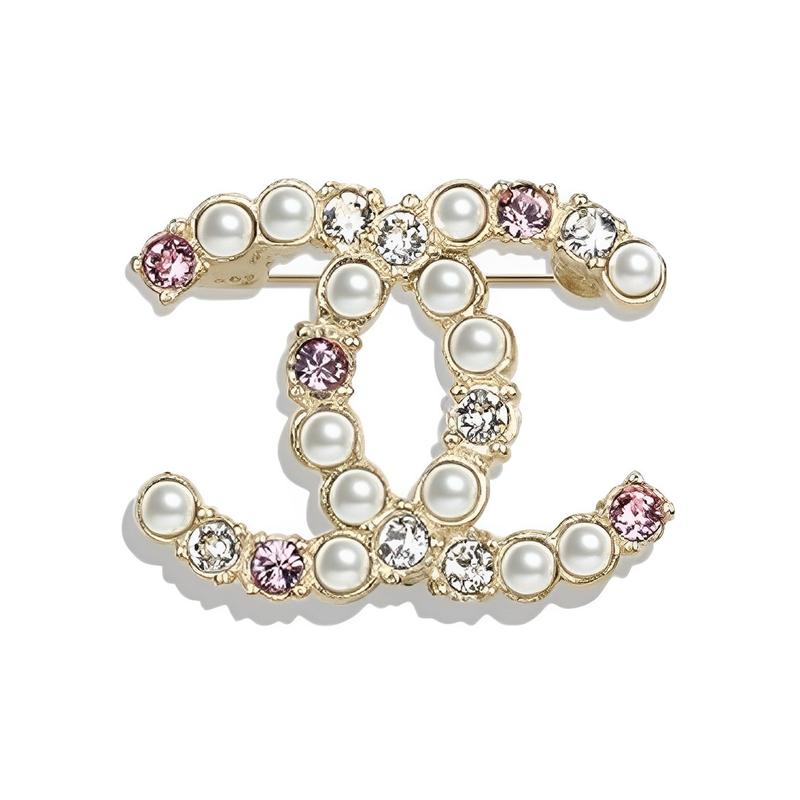 Chanel Уникальная, Изысканная и Красивая Брошь Женская Золотая