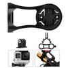 Bicycle Computer Mount for Garmin Bryton CATEYE | Metal Handlebar Bracket with Light & Camera Holder