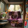 70Th Birthday Celebration Blanket Personalized Name Soft Comfortable Stylish Blanket Car Blanket Perfect For Travel Camping Outdoor Home Suitable For