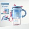 Стильная портативная бутылка для воды с трубочкой