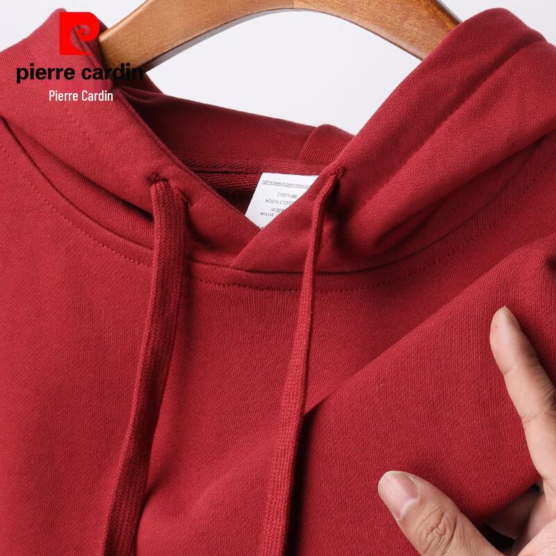 Мужская хлопковая толстовка с капюшоном Pierre Cardin 350 г