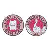 Funny Gym Cats Enamel Pin Motivational Workout Accessory Alloy Fitness Jewelry Gift for Friend