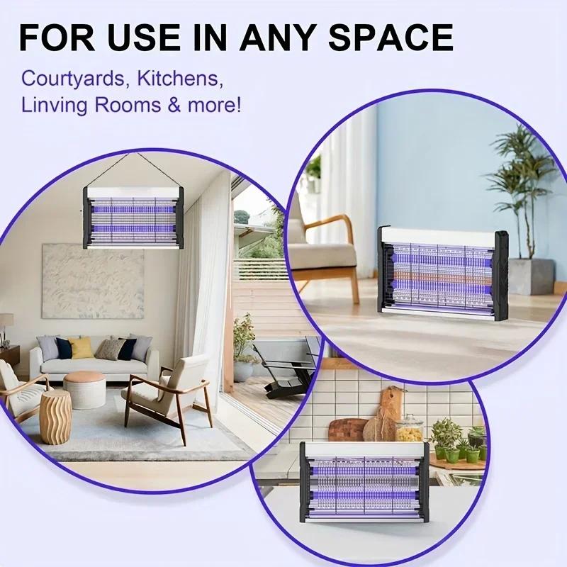 Commercial hanging mosquito lamp Out-of-court mosquito trap Silent mosquito trap 70W Insect fly Restaurant Farm insect repellent