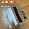 Для Whoop 5.0 Сменный ремешок Мягкий нейлоновый Дышащий Наручный браслет Регулируемый Защитник Спортивный напульсник Аксессуары