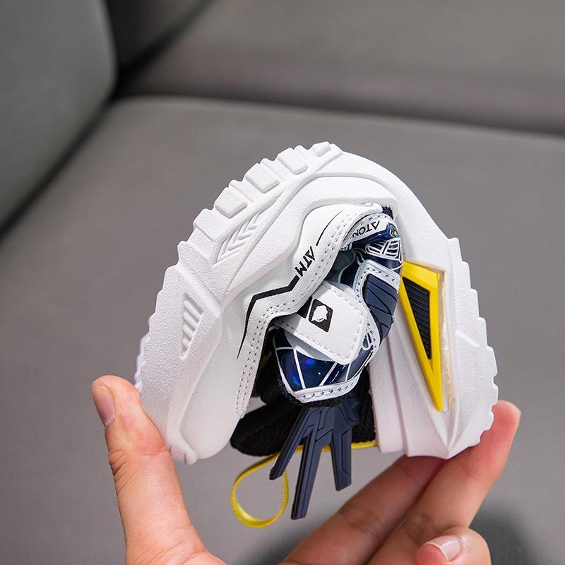 Детские весенне-осенние красивые сетчатые кроссовки для студентов, повседневные кроссовки с мягкой подошвой для маленьких мальчиков, кроссовки для девочек