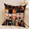 HHaikyuu Anime Volleyball Cushion Cover Pillowcase Ultra Soft Skin Friendly Fabric Cloud Like Comfort  Concealed Zipper