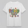 Women's Plus Size Trend Classic T-Shirt Colorful Fryay Typo Weekend Vibe Tee USA