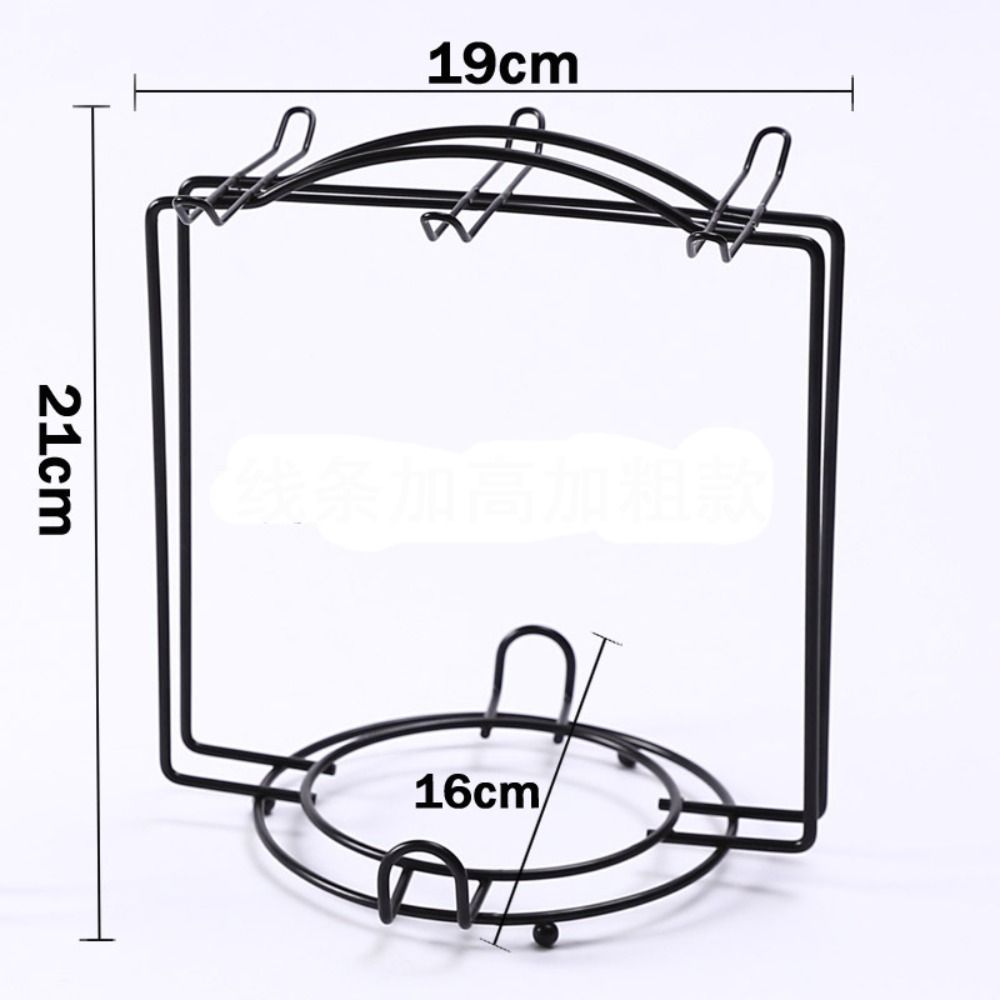 Слив воды с крючком Сушилка для чашек Металлическая вешалка для кофейных кружек Прочная подставка для демонстрации чайных чашек