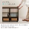 Книжный шкаф Bon Furniture на колесиках, Узкое хранение, Деревянная тележка для хранения с ручками, Хранение в шкафу, Тележка, Полка, Ширина 20 см, Орех