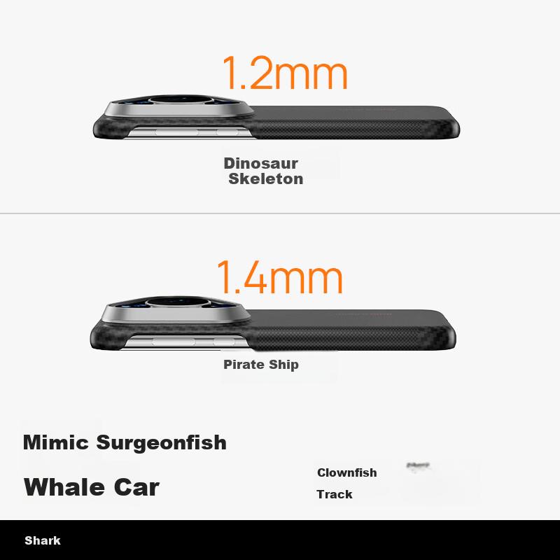 DEFENSE Huawei Certified BrandSuitable for Huawei Pura80Ultra Phone Case, Kevlar Aramid Fiber P80ultra Protective Case, Magnetic Business Mondria