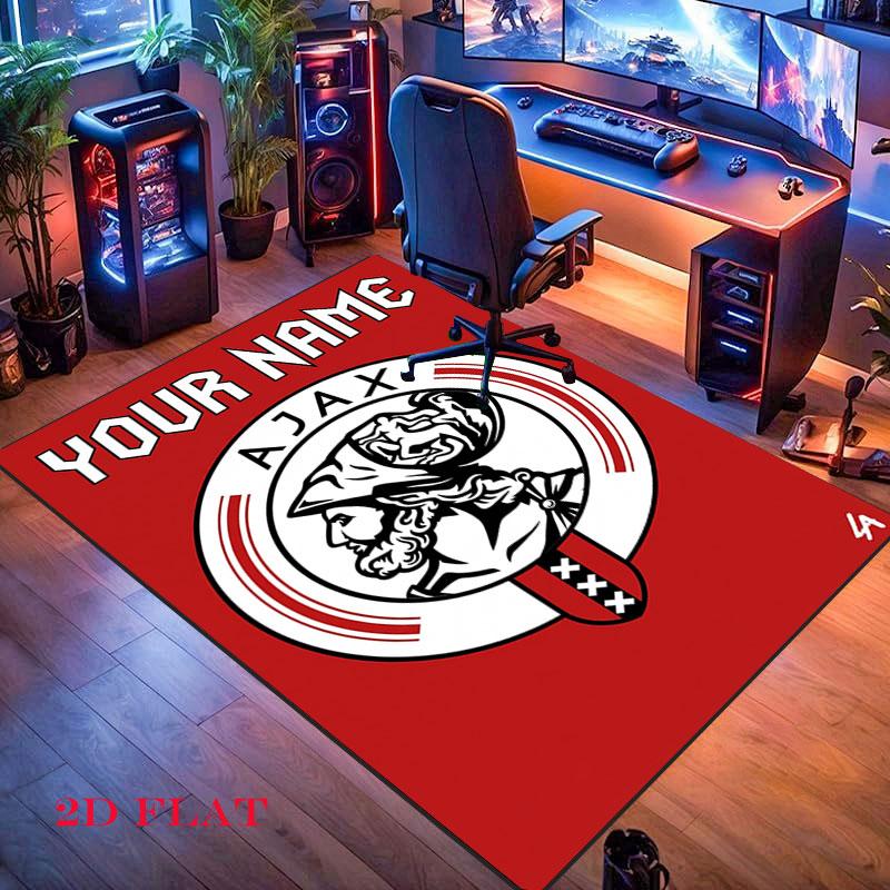Custom Afc Ajax Carpet Rug for Living Room Bedroom Home Sofa Decoration,Kids play Nonslip Floor Mat
