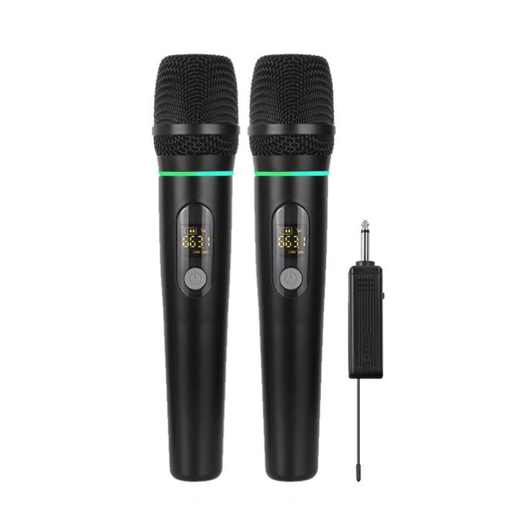 Professional V23 Wireless Microphone: Cross-Border, Dual Handheld, Outdoor, U Segment, Charging Conference & KTV System.