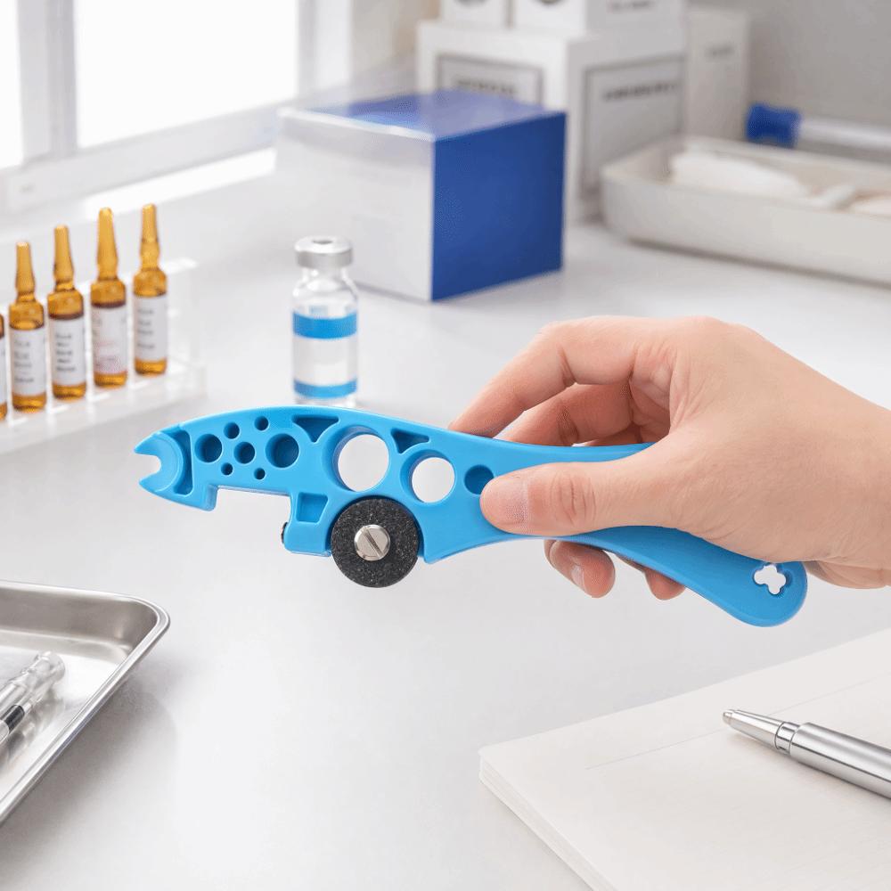 2Pcs Plastic Ampoule Bottle Opener Grinding Wheel Multifunctional Ampoule Cutter Home Use