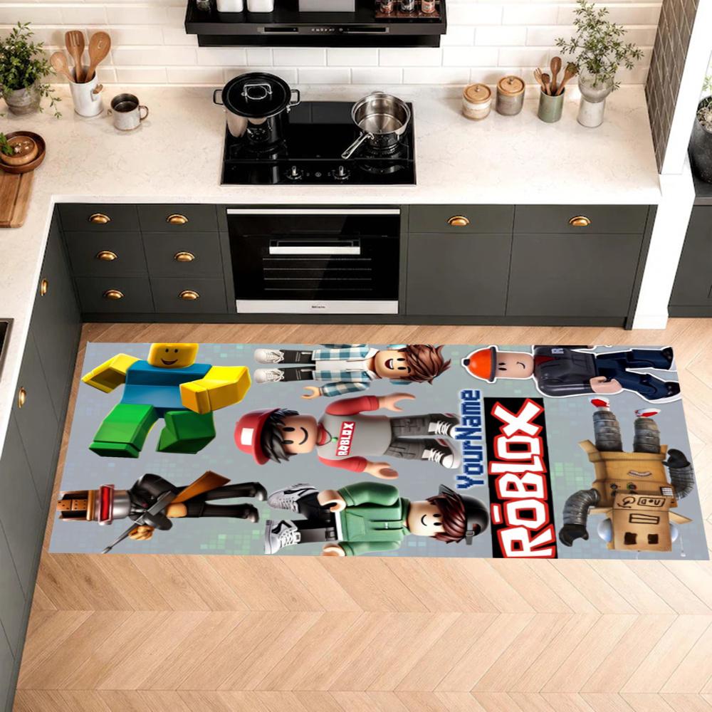 Roblox Customize Your Name Kitchen Rug Runner Rug Laundry Mat Hallway Entryway The Best Gift Choice
