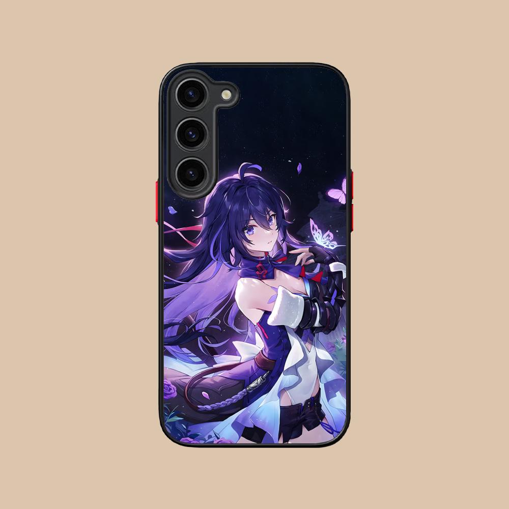 Силиконовый чехол HSR Seele для мобильного телефона Samsung Galaxy S26 S25 S24 S23 S22 S21 Plus FE Ultra Цветной чехол