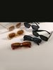 6Pcs Fashionable Women's Sunglasses, Classic Retro Square Frame Sunglasses Set, Suitable for Business Trips, Outdoor Team Buildi