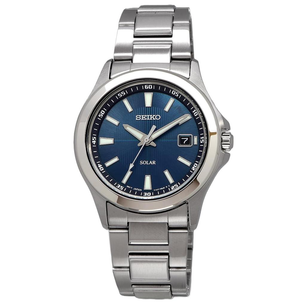 SEIKO Solar Quartz Watch SBPN071 Silver Blue [Seiko] Men's []