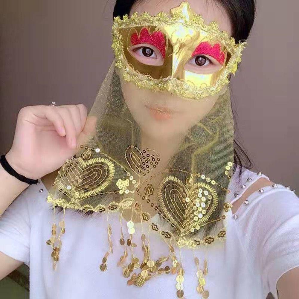 Mask The Phantom Dancer Mask Prom Party Supplies Veils Mask Halloween  Masks Party Cosplay Props
