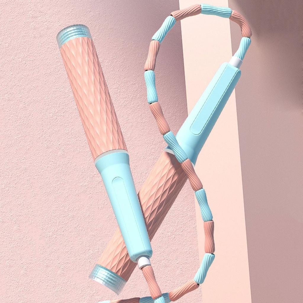 Скакалка регулируемой длины, без запутывания, сегментированная, с бусинами, фитнес-скакалка для детей, мужчин и женщин