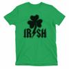 Ladies IRISH T-Shirt St Patricks Day Rock Music Clover Ireland