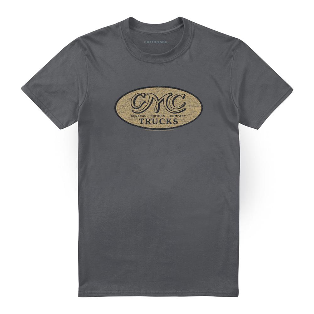 GMC Unisex Adult Oval Logo Vintage T-Shirt