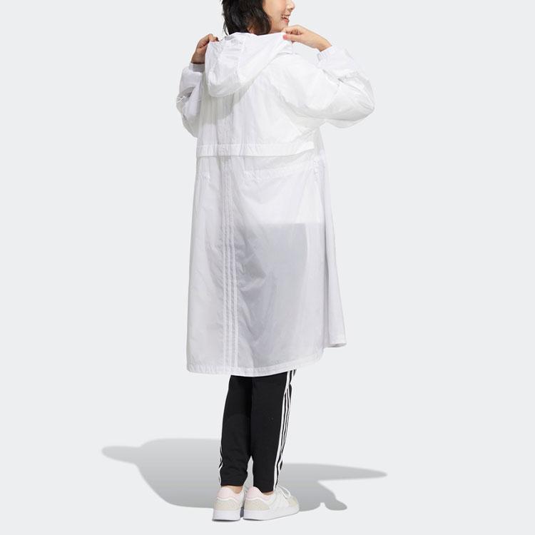 adidas Женские куртки Neo Белые с капюшоном Умеренные Другое HM7415
