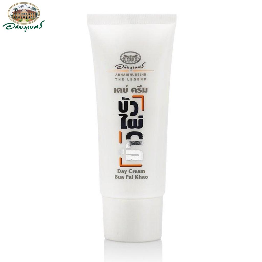Дневной крем Abhai Herb Bua Pai Khao с лотосом, бамбуком и рисом SPF 30, Abhaibhubejhr, 30 г, уход за кожей на основе тайских трав
