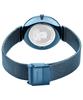 BERING Charity Blue Stainless Steel Mesh Time to Care Official Internal Sapphire Women's Watch, Quartz, Strap, 18132-Charity1, Import, 3-Year