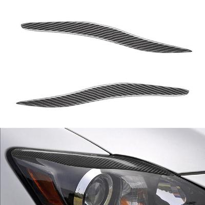 Накладка на фары из углеродного волокна для Lexus IS250 IS300 IS350 2006 2007 2008 2009 2010 2011 2012 Аксессуар для стайлинга автомобиля