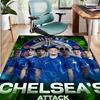 Chelsea F.C Pattern Rug, Indoor/Outdoor Mat, for Picnic, Gameroom, Bedroom, Office, Living Room, Home Decor Carpet, Birthday Gift