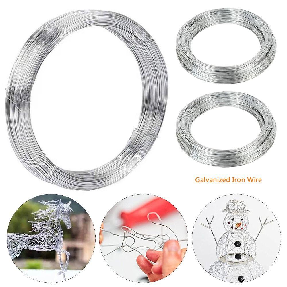 Fixing Up Fences Solid Wire Galvanized Iron Wire Fine Steel Wire Rope Fastening Crafts DIY Projects