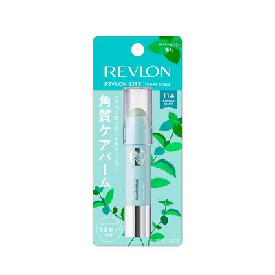 Revlon Kiss Sugar Scrub 114 Peppermint Освежающий аромат перечной мяты Увлажнение Отшелушивание Губы Скраб для губ Бальзам для губ Бальзам для губ Уход за губами Скраб для губ