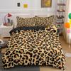 Leopard Print Bedding Set Animal Skin Duvet Cover For Kids Teens Adult Quilt Cover Polyester Comforter Cover With Pillowcase