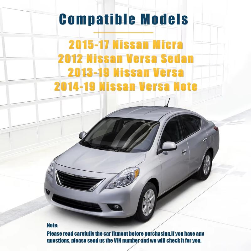 Svenubee Pair of Front Lower Control Arms Suspension LH & RH 2Pcs Kits for Nissan Versa Micra 2012 2013 2014 2015 2016 - 2019