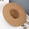 Sun Protection Straw Beach Hat Large Capacity Tote Bag Portable Beach Bag  Travel Outdoors