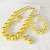Light Luxury Imitation Pearl Jewelry Set Retro Elegant French Pearl Necklace  Women