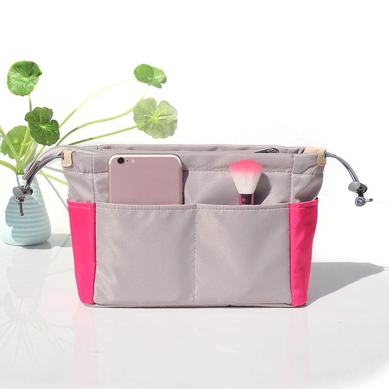 1 шт. Косметический органайзер большой вместимости, прочная косметичка с отделениями 25x8x17см