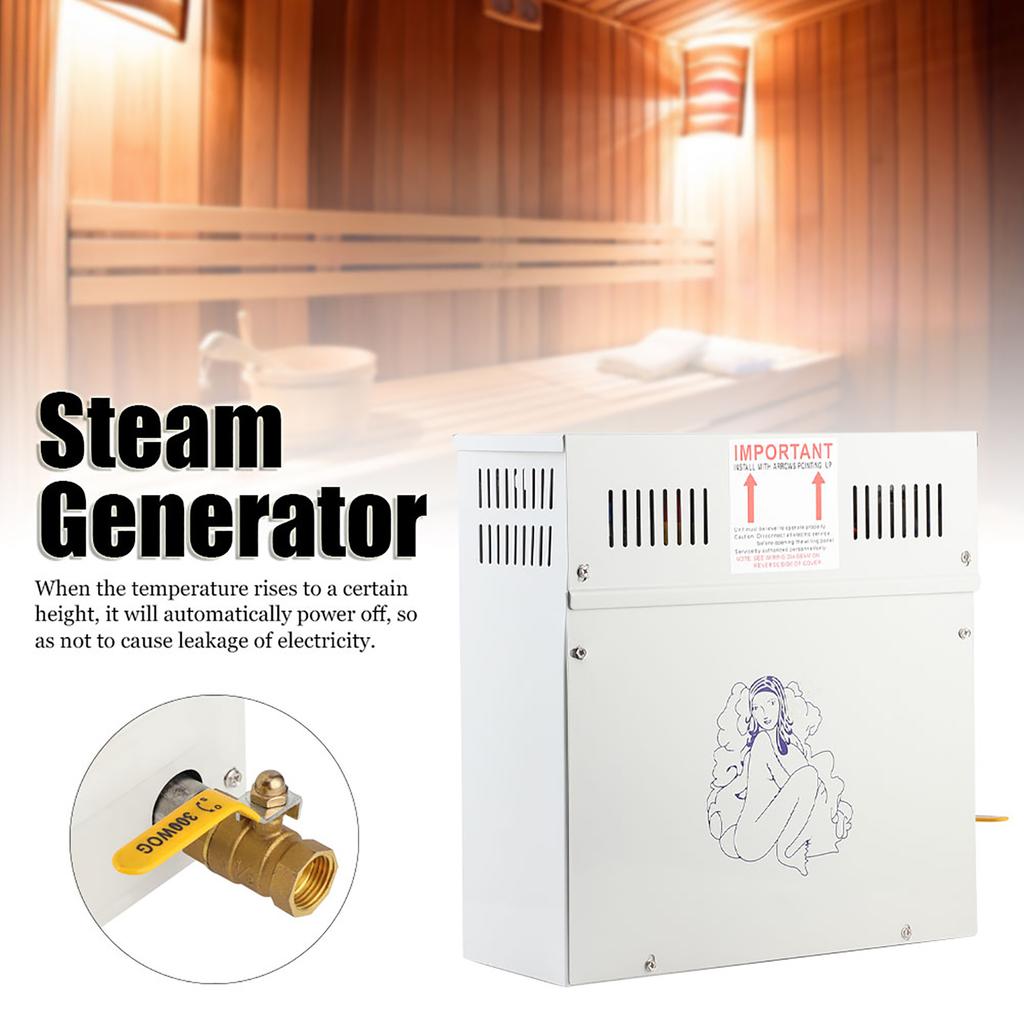 4.5KW 220V парогенератор для душа, сауны, паровой бани, нагреватель для домашней сауны, СПА