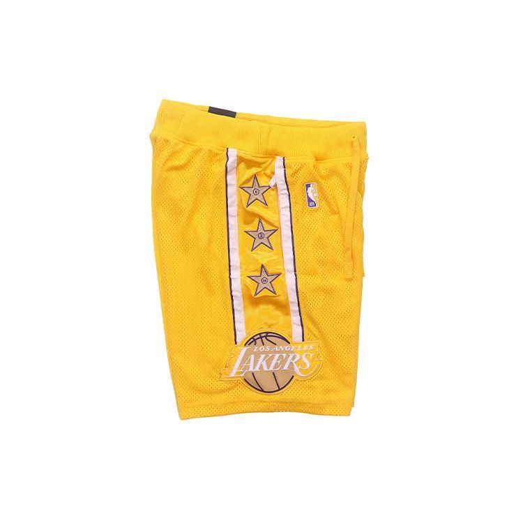 Nike Мужские баскетбольные шорты Los Angeles Lakers Swingman, желтые CD2625-728