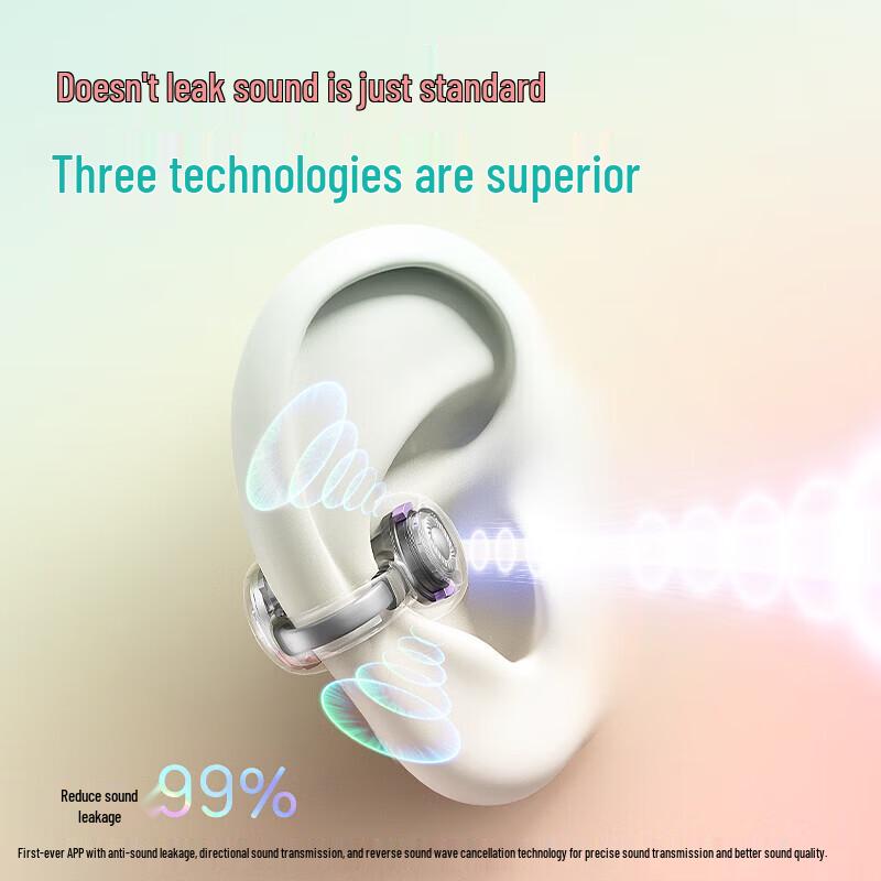 Picun True Wireless Open-Ear Bone Conduction Headphones