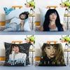 Pop Star Singer AAitana OOcanaS Cushion Cover Linen Pillowcase Soft  for Sofa Bed Home Room Decor