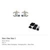 CHANEL Metal Stud Earrings Women's Silver ABF526-B19974-NAFTR