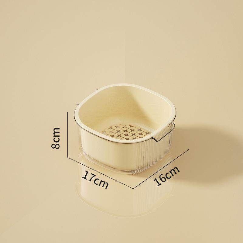 Пластиковый дуршлаг MeyJig, кухонный инструмент, миска для риса, сито, корзина для фруктов, фильтр для чистки овощей