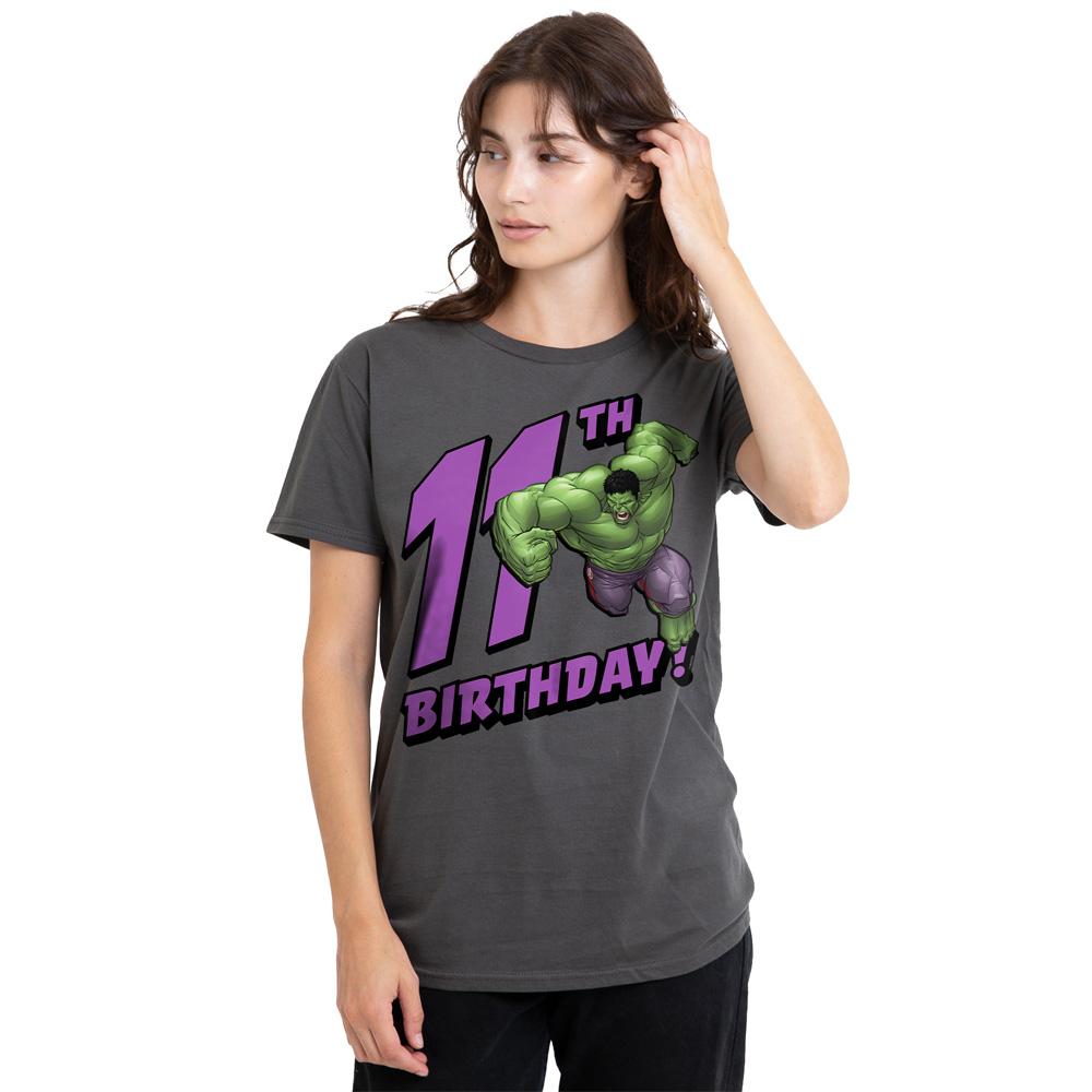 The Incredible Hulk Womens/Ladies 11th Birthday T-Shirt