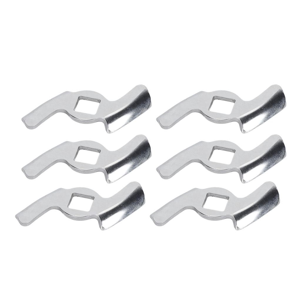 6PCS Meat Grinder Blade Stainless Steel Food Grinding Cutter Metal Food Grinder Attachment for