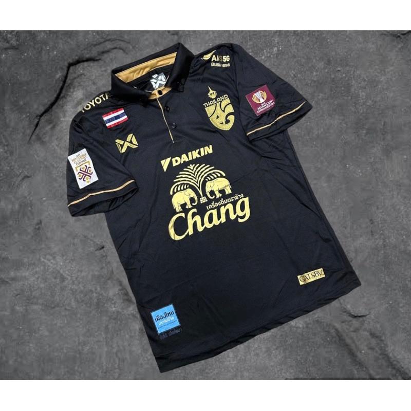 ТАИЛАНД Национальный футбол Футбольная тренировка ДЖЕРСИ CHEER Фанатская версия Быстросохнущая рубашка Поло Полиэстер Униформа с короткими рукавами Логотип слона Спорт на открытом воздухе