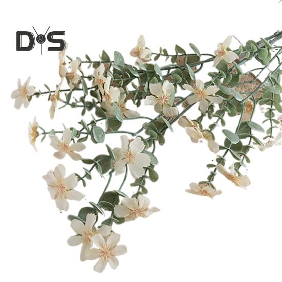 Искусственная шелковая ткань, имитация цветка, легкий уход, креативная мини-искусственная орхидея, зеленое растение