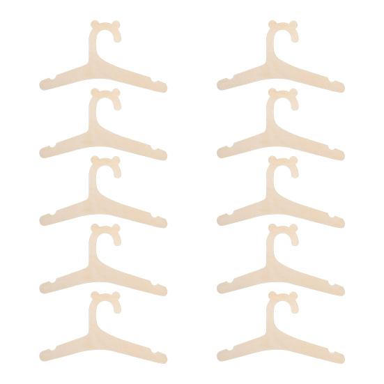 Деревянная вешалка для детской одежды, милая вешалка-стойка с ушками медвежонка, вешалки для малышей, детей, младенцев для шкафа, для пальто, брюк, для хранения одежды