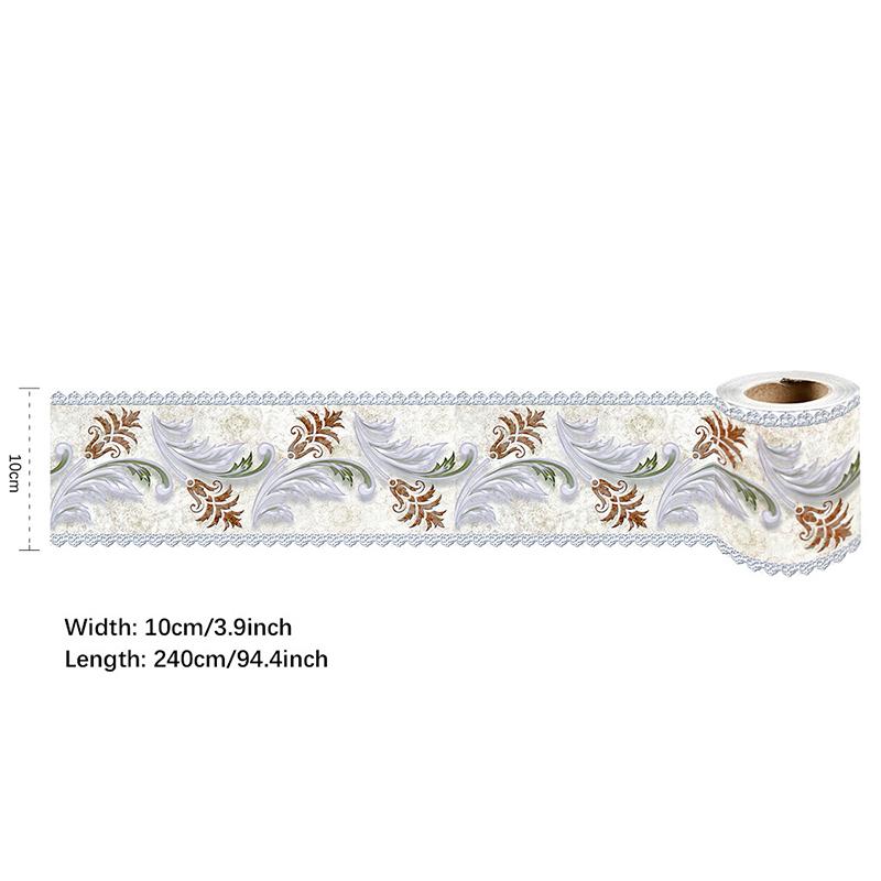 10x240 см ПВХ водонепроницаемая поясная линия самоклеящаяся декоративная полоса на талии
