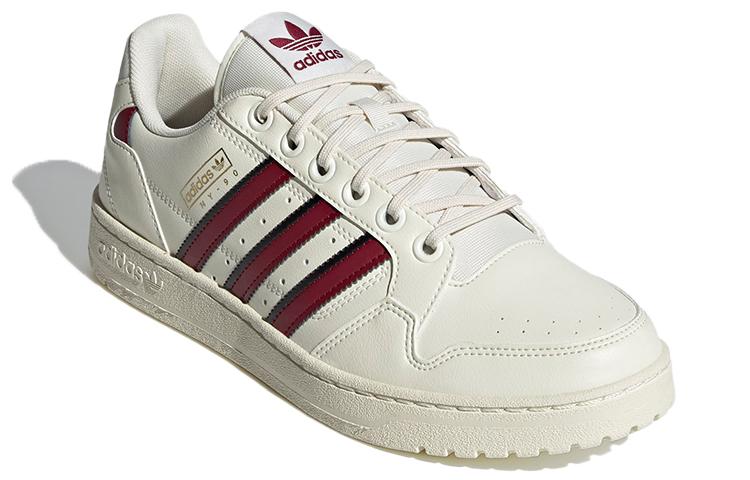 Adidas Originals Ny 90 Shoes Beige/Red H04429